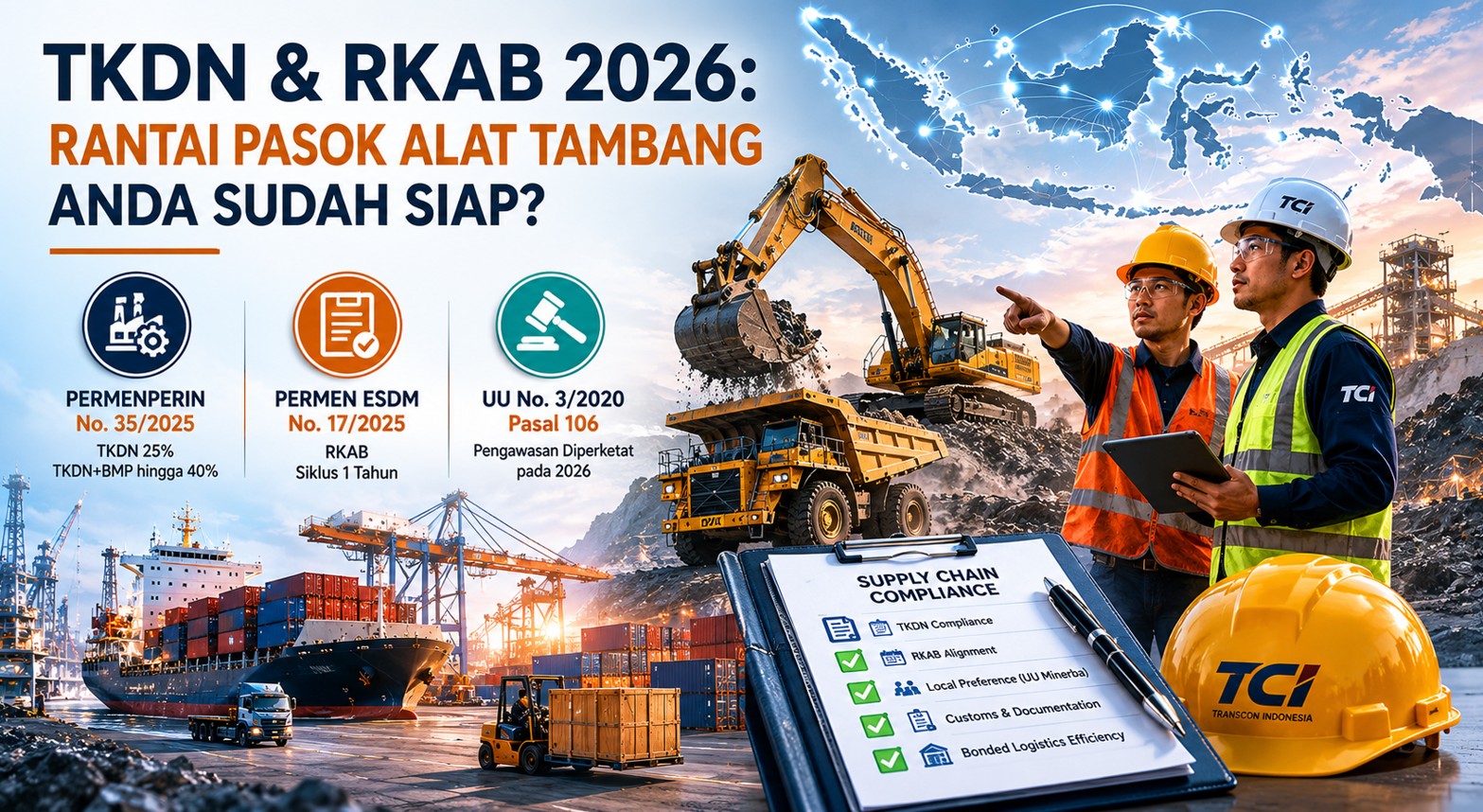 TKDN & RKAB 2026: Rantai Pasok Alat Tambang Anda Sudah Siap?