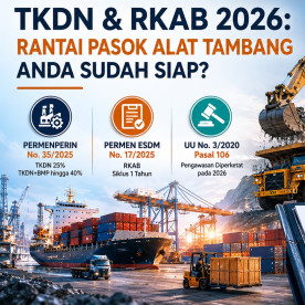 TKDN & RKAB 2026: Rantai Pasok Alat Tambang Anda Sudah Siap?