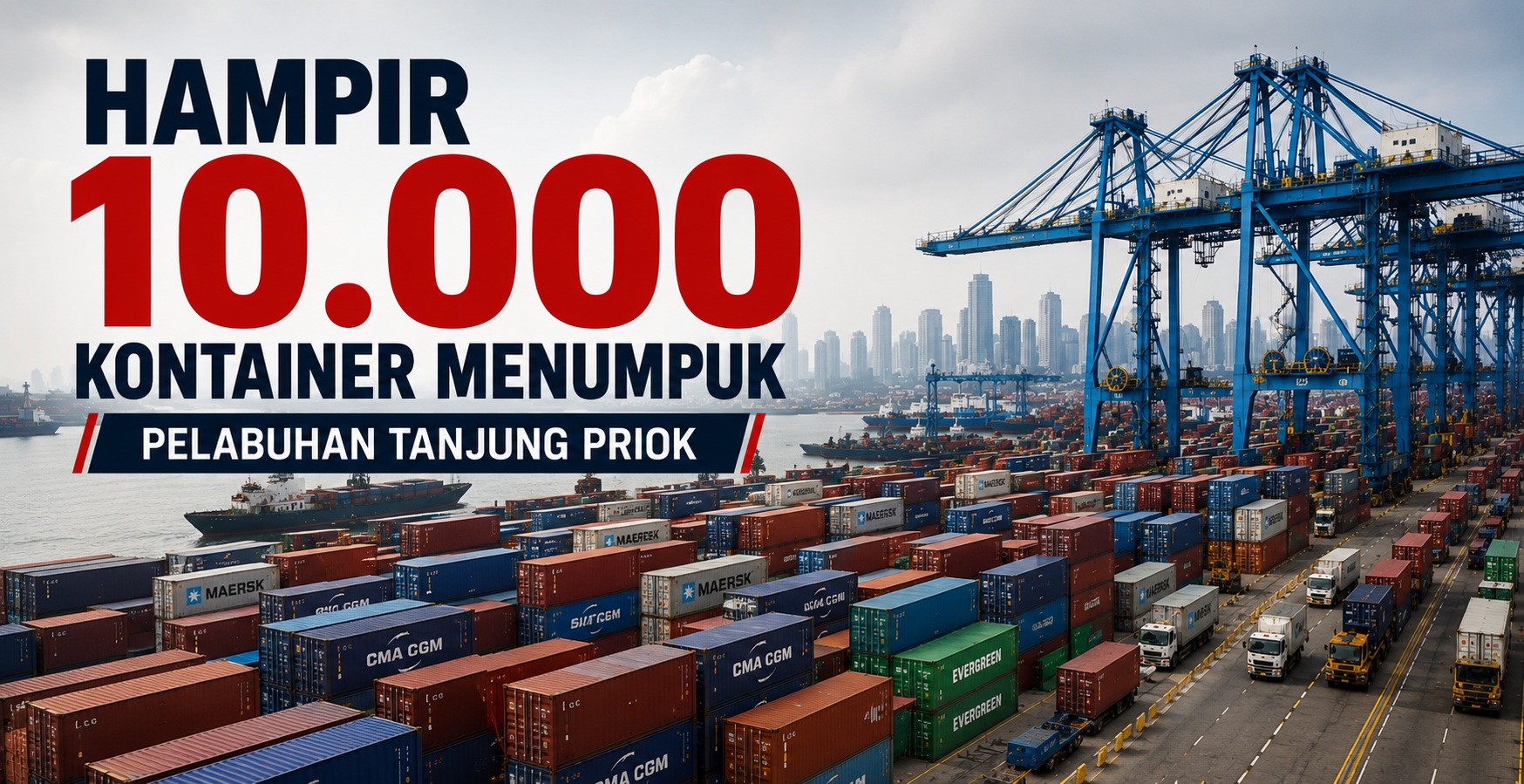 10.000 Kontainer Tertahan di Priok: Pelajaran yang Lebih Berguna dari yang Kita Kira